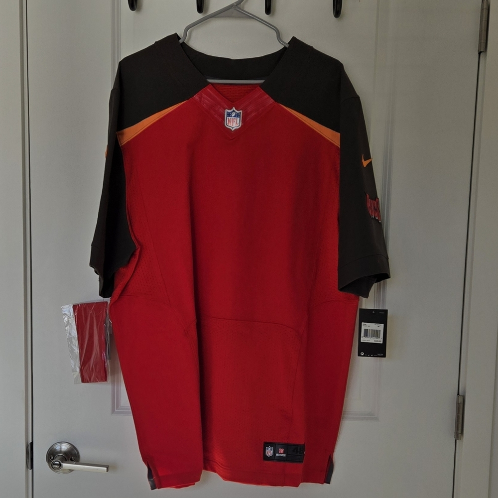 Tampa Bay Buccaneers Nike Elite Authentic On-Field Blank Jersey 48 AA2025-657